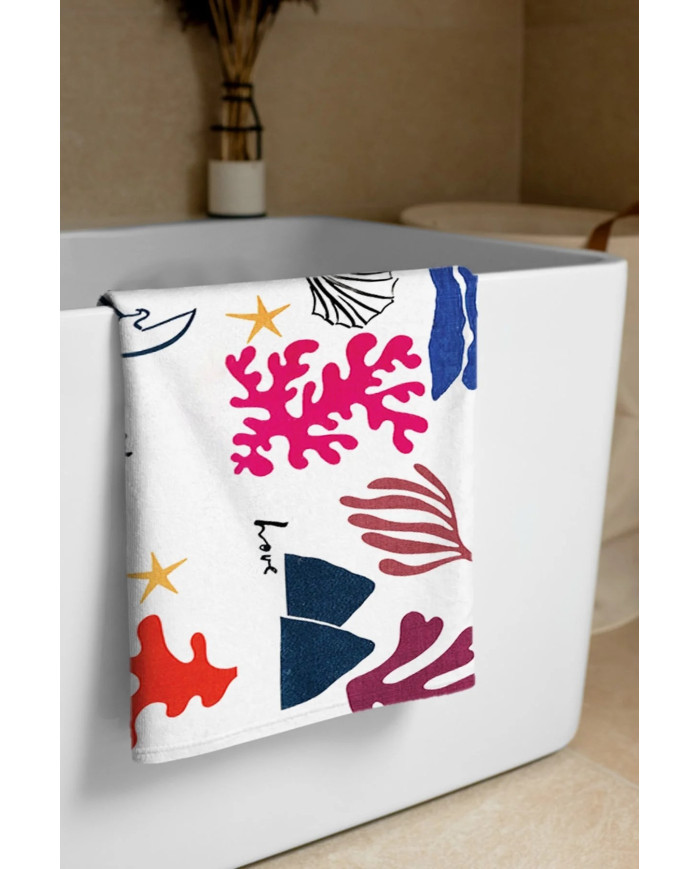 Arya Hafif ve Kum Tutmayan Plaj Havlusu | Sporsuit