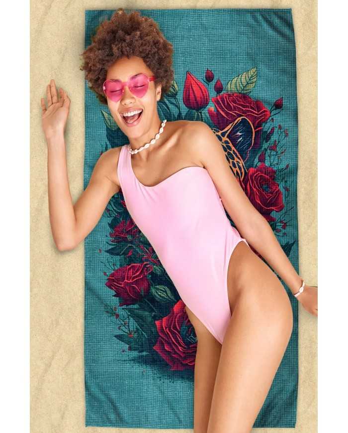 Usmil Hafif ve Kum Tutmayan Plaj Havlusu | Sporsuit