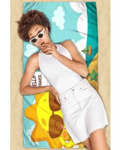 Sun Mari Hafif ve Kum Tutmayan Plaj Havlusu | Sporsuit