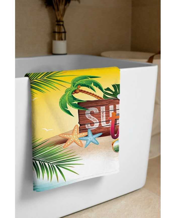 Lupine Hafif ve Kum Tutmayan Plaj Havlusu | Sporsuit