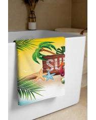 Lupine Hafif ve Kum Tutmayan Plaj Havlusu | Sporsuit