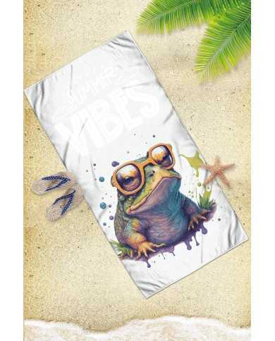 Frog Hafif ve Kum Tutmayan Plaj Havlusu | Sporsuit