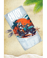 Enjoy Hafif ve Kum Tutmayan Plaj Havlusu | Sporsuit