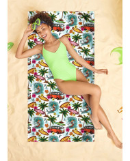 Asdep Hafif ve Kum Tutmayan Plaj Havlusu | Sporsuit