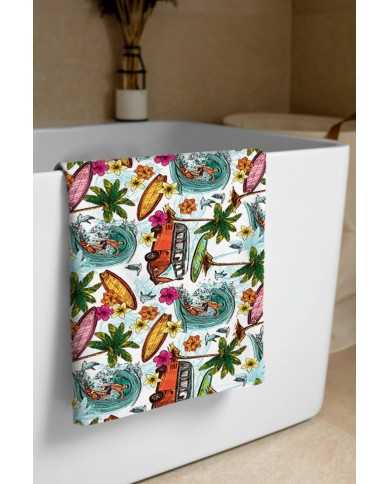 Asdep Hafif ve Kum Tutmayan Plaj Havlusu | Sporsuit