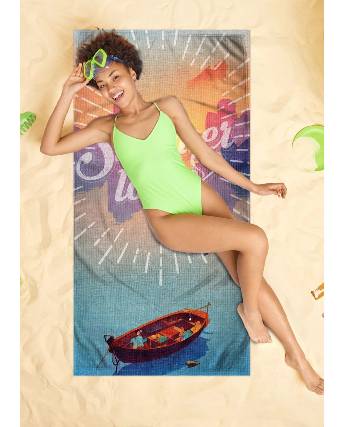 Koris Hafif ve Kum Tutmayan Plaj Havlusu | Sporsuit