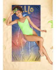 Hello Hafif ve Kum Tutmayan Plaj Havlusu | Sporsuit