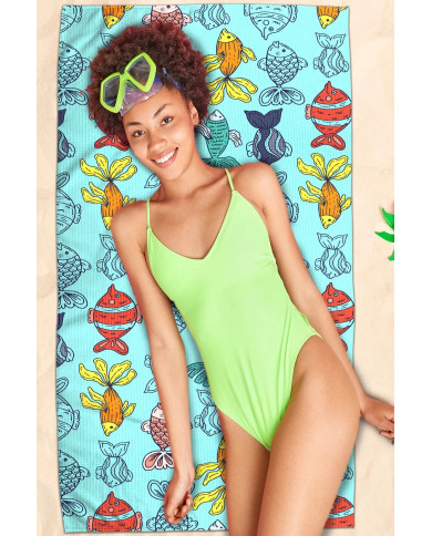 Tiny Hafif ve Kum Tutmayan Plaj Havlusu | Sporsuit