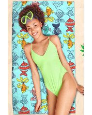 Tiny Hafif ve Kum Tutmayan Plaj Havlusu | Sporsuit