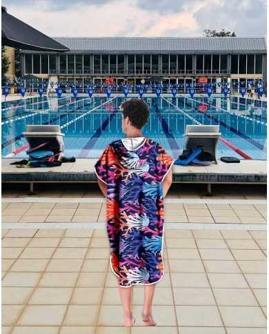 Unisex Havlu Panço - Hızlı Kuruyan Kapüşonlu Bornoz | Sporsuit