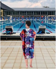 Unisex Havlu Panço - Hızlı Kuruyan Kapüşonlu Bornoz | Sporsuit