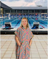 Unisex Havlu Panço - Hızlı Kuruyan Kapüşonlu Bornoz | Sporsuit