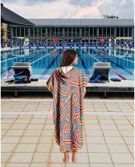 Unisex Havlu Panço - Hızlı Kuruyan Kapüşonlu Bornoz | Sporsuit