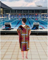 Unisex Havlu Panço - Hızlı Kuruyan Kapüşonlu Bornoz | Sporsuit