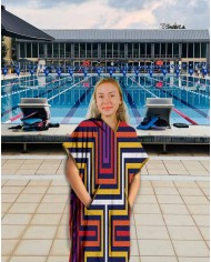 Unisex Havlu Panço - Hızlı Kuruyan Kapüşonlu Bornoz | Sporsuit