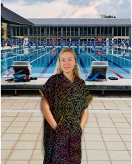 Unisex Havlu Panço - Hızlı Kuruyan Kapüşonlu Bornoz | Sporsuit