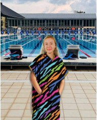 Unisex Havlu Panço - Hızlı Kuruyan Kapüşonlu Bornoz | Sporsuit