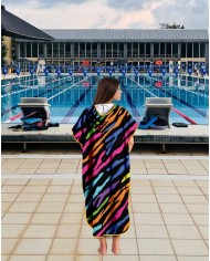 Unisex Havlu Panço - Hızlı Kuruyan Kapüşonlu Bornoz | Sporsuit