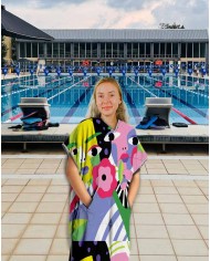 Unisex Havlu Panço - Hızlı Kuruyan Kapüşonlu Bornoz | Sporsuit