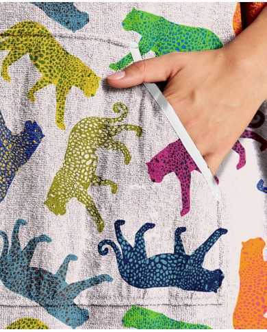 Unisex Havlu Panço - Hızlı Kuruyan Kapüşonlu Bornoz | Sporsuit