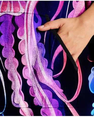 Unisex Havlu Panço - Hızlı Kuruyan Kapüşonlu Bornoz | Sporsuit