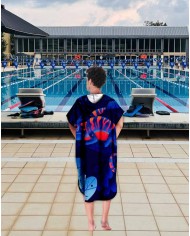 Unisex Havlu Panço - Hızlı Kuruyan Kapüşonlu Bornoz | Sporsuit