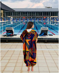 Unisex Havlu Panço - Hızlı Kuruyan Kapüşonlu Bornoz | Sporsuit