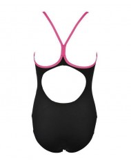 Arena G Log Jr One Piece Black-Paparazzi Kız Çocuk Mayosu