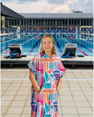 Unisex Havlu Panço - Hızlı Kuruyan Kapüşonlu Bornoz | Sporsuit