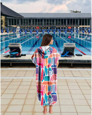 Unisex Havlu Panço - Hızlı Kuruyan Kapüşonlu Bornoz | Sporsuit