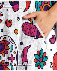 Unisex Havlu Panço - Hızlı Kuruyan Kapüşonlu Bornoz | Sporsuit