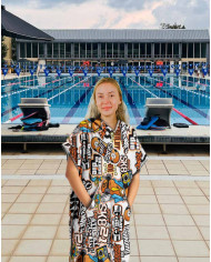 Unisex Havlu Panço - Hızlı Kuruyan Kapüşonlu Bornoz | Sporsuit