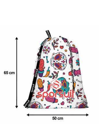 Sporsuit Mang White File Çanta Yüzücü Ekipman Taşıma Çantası