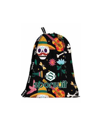 Sporsuit Skullove File Çanta Yüzücü Ekipman Taşıma Çantası