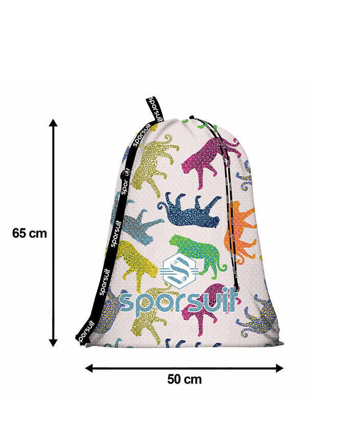 Sporsuit Tiger File Çanta Yüzücü Ekipman Taşıma Çantası