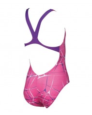 Arena G Water New V Black One Piece Kız Çocuk Mayosu | Sporsuit