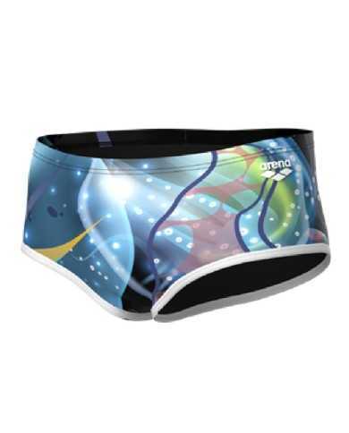 Arena M One Print Low Waist Short Erkek Antrenman Mayosu