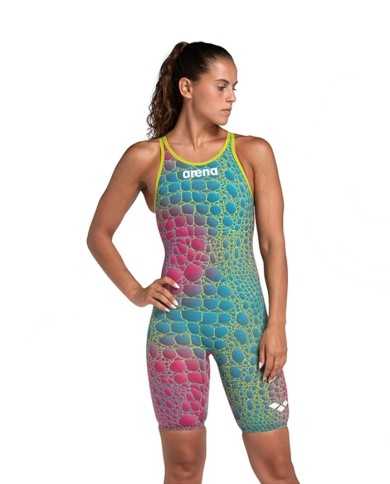 Arena Kadın Yarış Mayosu W Powerskin Carbon Air2 Yeşil | Sporsuit