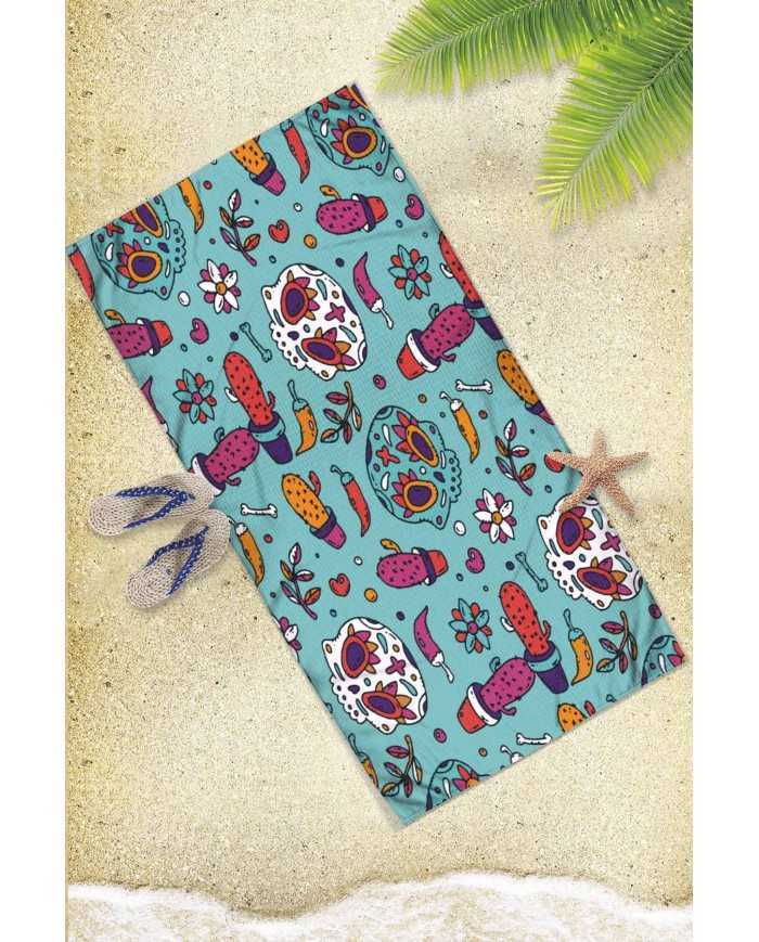 Mang Blue Hafif ve Kum Tutmayan Plaj Havlusu | Sporsuit