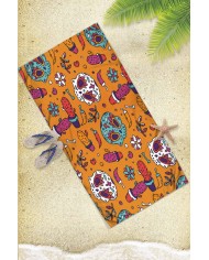 Mang Orange Hafif ve Kum Tutmayan Plaj Havlusu | Sporsuit