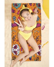 Mang Orange Hafif ve Kum Tutmayan Plaj Havlusu | Sporsuit