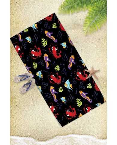 Marine Hafif ve Kum Tutmayan Plaj Havlusu | Sporsuit