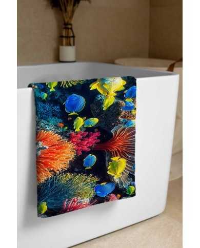 Marin Hafif ve Kum Tutmayan Plaj Havlusu | Sporsuit