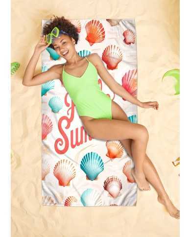 Peal Hafif ve Kum Tutmayan Plaj Havlusu | Sporsuit