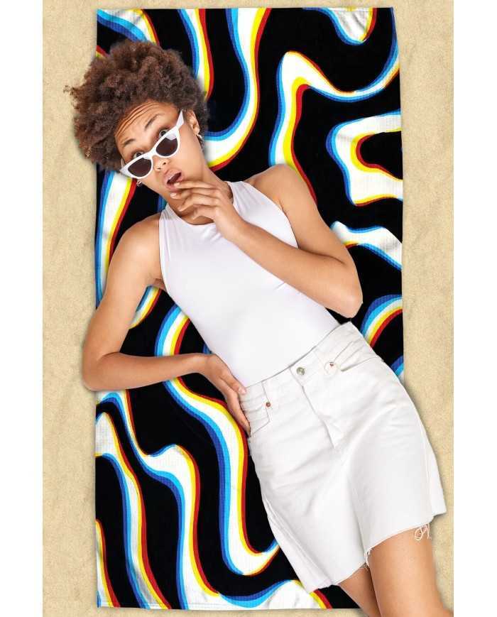 Pela Hafif ve Kum Tutmayan Plaj Havlusu | Sporsuit