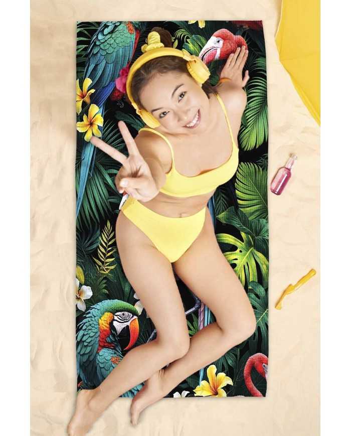 Salin Hafif ve Kum Tutmayan Plaj Havlusu | Sporsuit