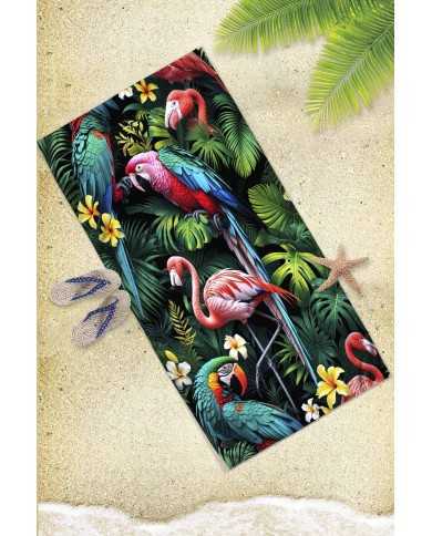 Salin Hafif ve Kum Tutmayan Plaj Havlusu | Sporsuit