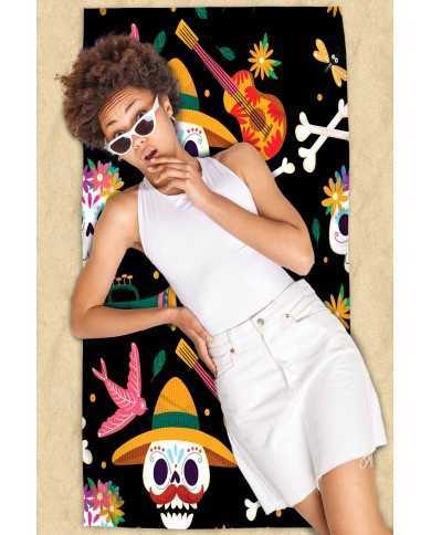 Skullove Hafif ve Kum Tutmayan Plaj Havlusu | Sporsuit