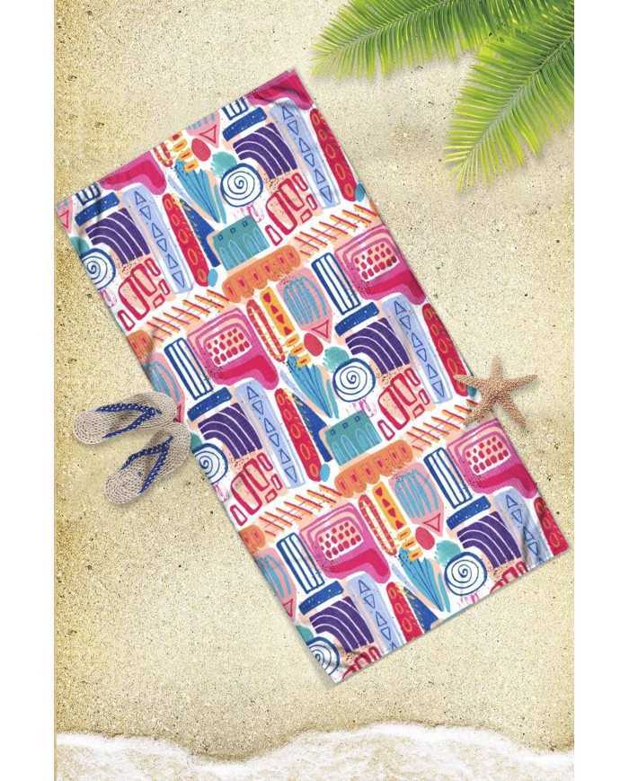 Wave Hafif ve Kum Tutmayan Plaj Havlusu | Sporsuit