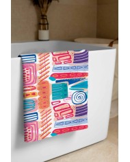 Wave Hafif ve Kum Tutmayan Plaj Havlusu | Sporsuit